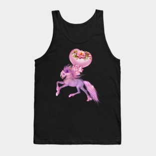 Wonderful fantasy foal with hearts Tank Top